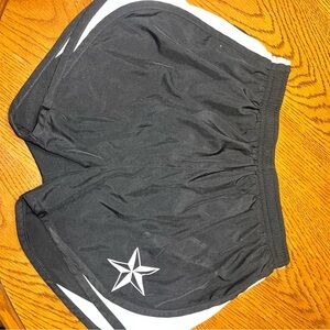 Sport-Tek Black and White Athletic Shorts